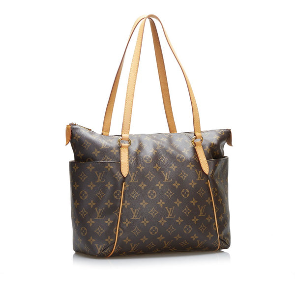 ルイ ヴィトン モノグラム トータリーMM トートバッグ ショルダーバッグ M56689 ブラウン PVC レザー レディース LOUIS VUITTON 【中古】