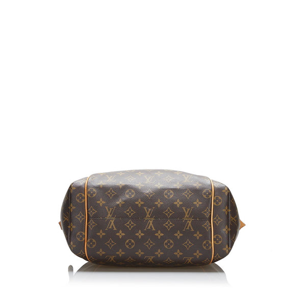 ルイ ヴィトン モノグラム トータリーMM トートバッグ ショルダーバッグ M56689 ブラウン PVC レザー レディース LOUIS VUITTON 【中古】