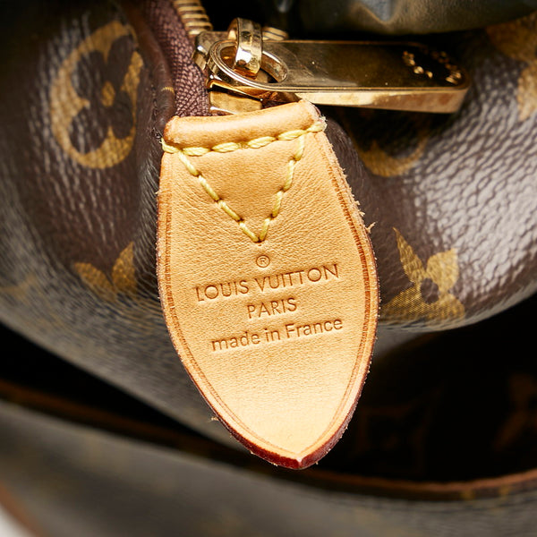 ルイ ヴィトン モノグラム トータリーMM トートバッグ ショルダーバッグ M56689 ブラウン PVC レザー レディース LOUIS VUITTON 【中古】