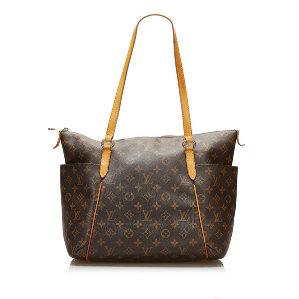 ルイ ヴィトン モノグラム トータリー MM ショルダーバッグ トートバッグ M56689 ブラウン PVC レザー レディース LOUIS VUITTON 【中古】
