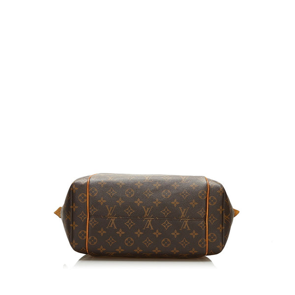 ルイ ヴィトン モノグラム トータリー MM ショルダーバッグ トートバッグ M56689 ブラウン PVC レザー レディース LOUIS VUITTON 【中古】