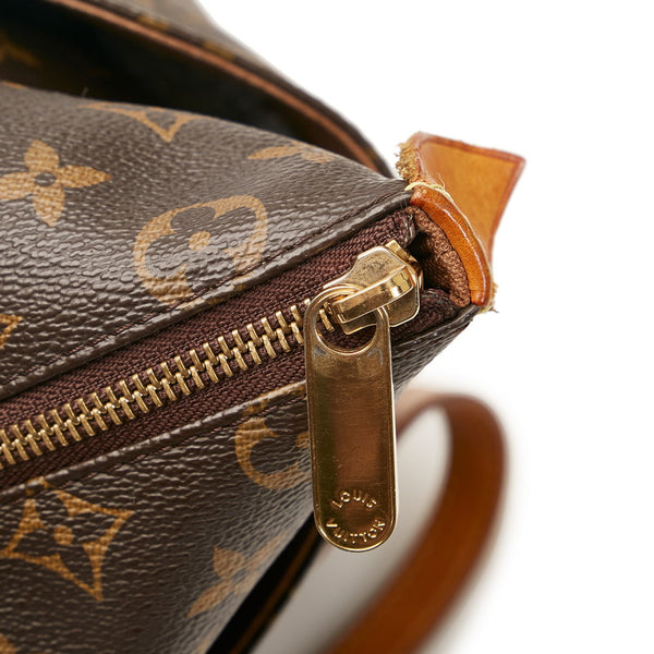 ルイ ヴィトン モノグラム トータリー MM ショルダーバッグ トートバッグ M56689 ブラウン PVC レザー レディース LOUIS VUITTON 【中古】